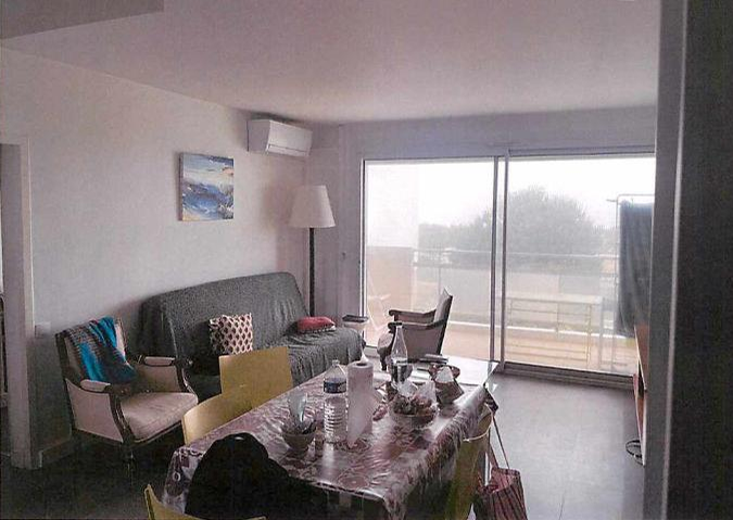 LA GRANDE MOTTE, Appartement T3 50m², Balcon