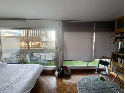 COURBEVOIE, Studio 27m², Balcon