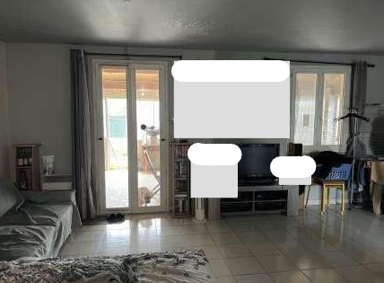 SORGUES, Maison T4 95m², Jardin