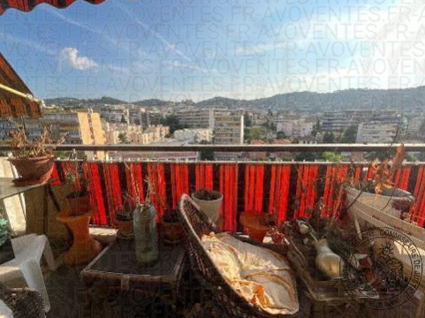 LE CANNET, Appartement T2 46m², Balcon