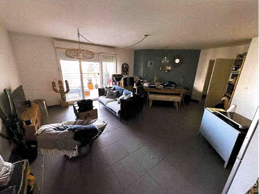 MARSEILLE 4EME, Appartement T3 67m², Balcon