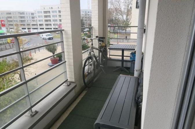 CRETEIL, Appartement T2 45m², Balcon