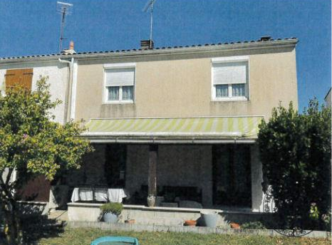 CHATEAUBERNARD, Maison T5 116m², Jardin