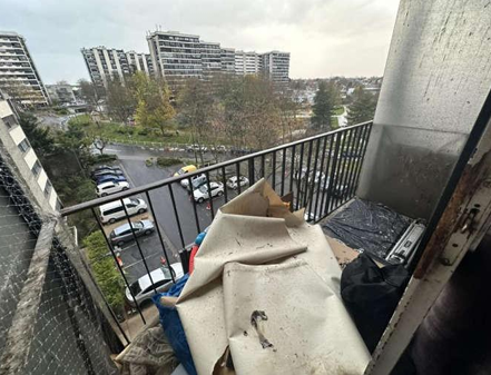GRIGNY, Studio 20m², Balcon
