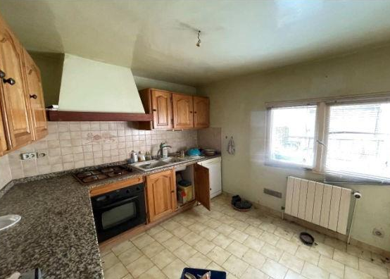 VAUX SUR SEINE, Maison T3 74m², Cour