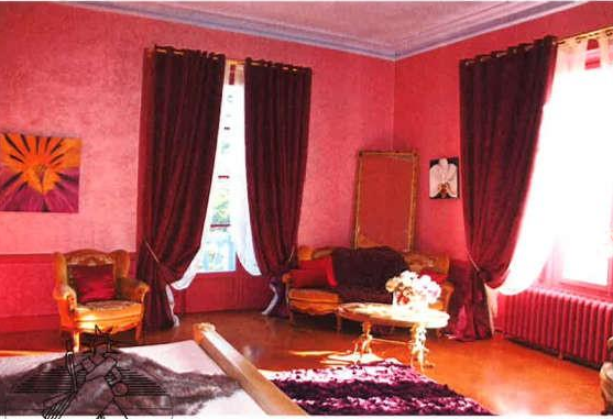 VIRY, Château T13 1150m², Jardin