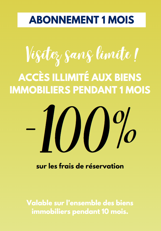 ABONNEMENT 1 MOIS VISITES ILLIMITÉES
