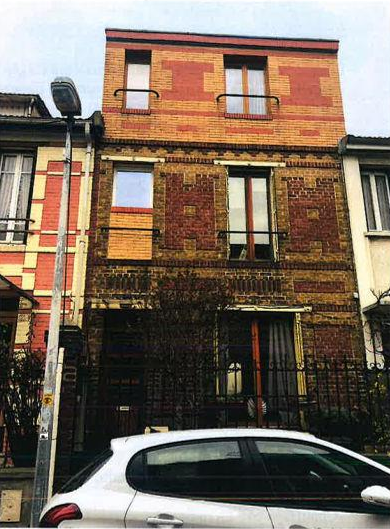 SAINT DENIS, Maison T5 86m², Cour