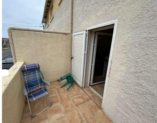 GRUISSAN, Studio 23m², Balcon
