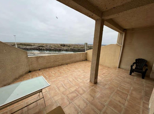 GRUISSAN, Appartement T2 58m², Terrasse