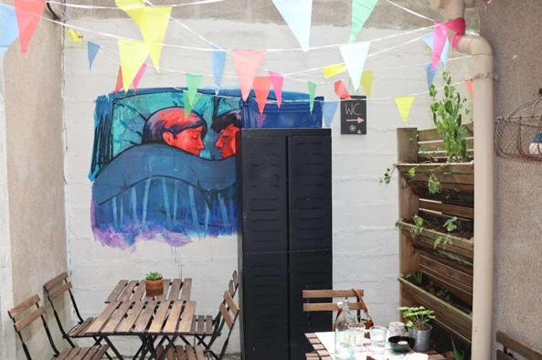 NANTES, Local commercial 28m², Terrasse