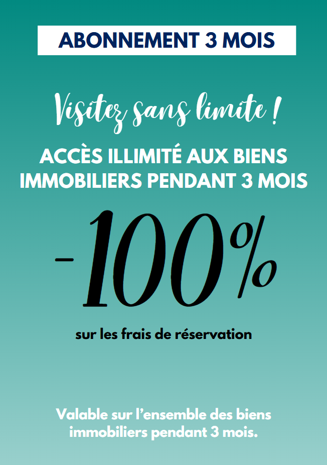 ABONNEMENT 3 MOIS VISITES ILLIMITÉES